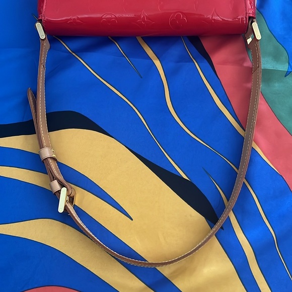 Louis Vuitton Shoulder Bag Thompson Street Red Vernis - Picture 6 of 17